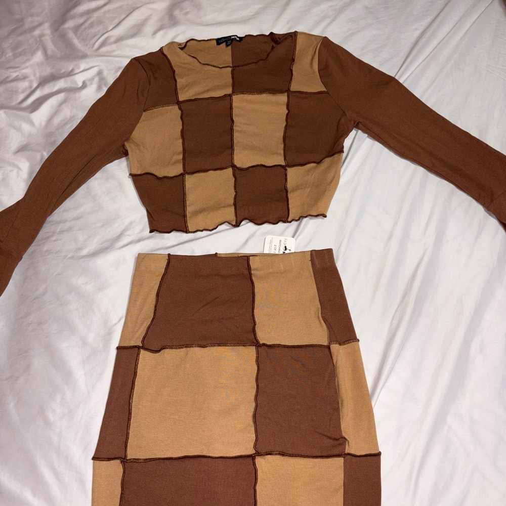 Fashion Nova Skirt Set